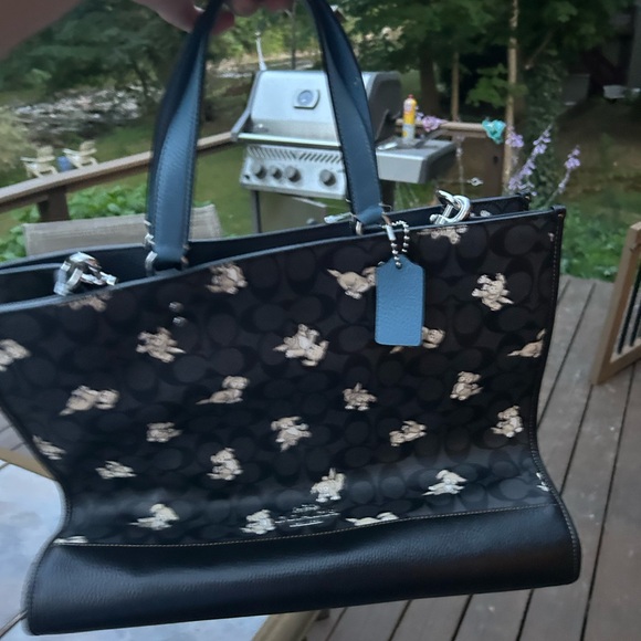 Coach Dempsey purse bag tote puppies puppy nwt very large new - Picture 12 of 16